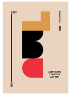 Bauhaus 100 Afiş - Art Print