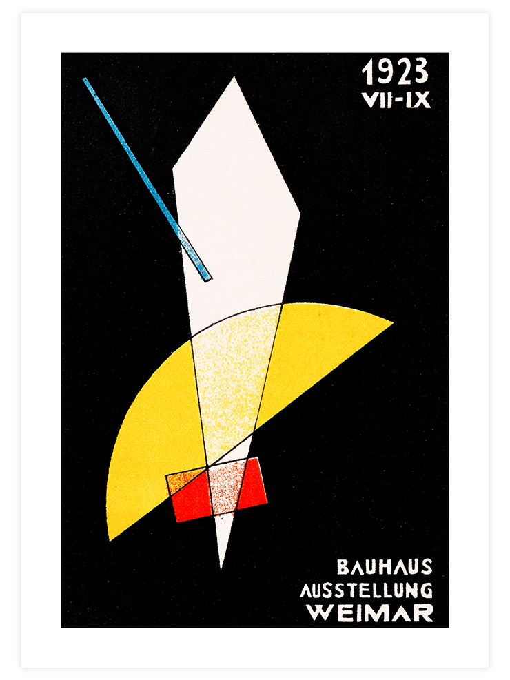 Bauhaus Afiş - Art Print