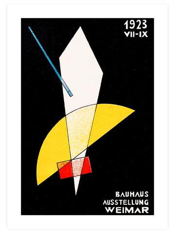 Bauhaus Afiş - Art Print