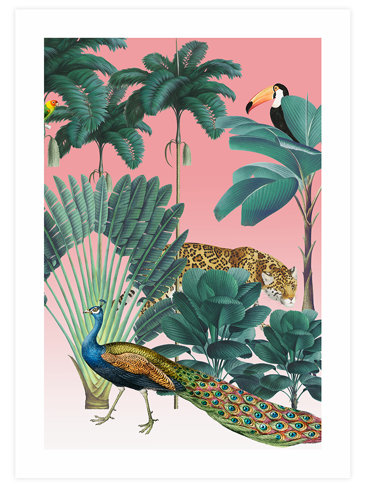 Beautiful Jungle N1 - Art Print Ürün ana görseli