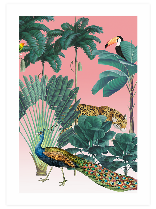 Beautiful Jungle N1 Poster - Giclée Baskı