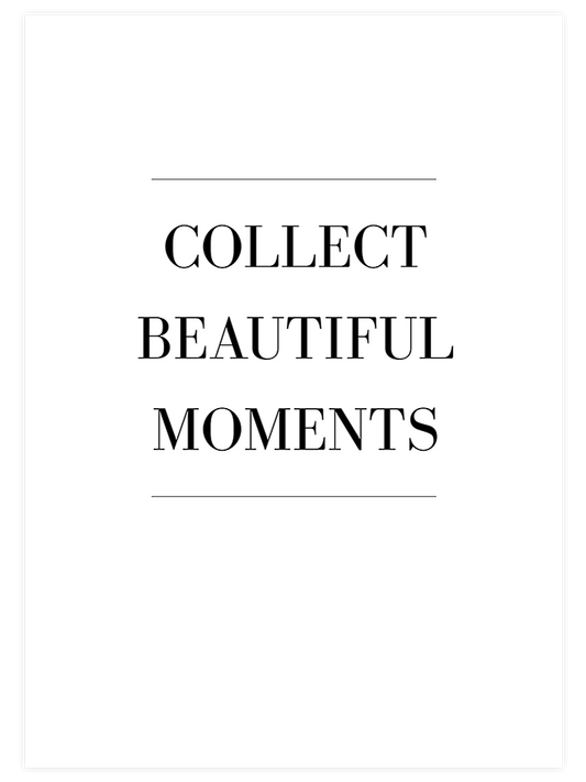 Beautiful Moments Poster - Giclée Baskı