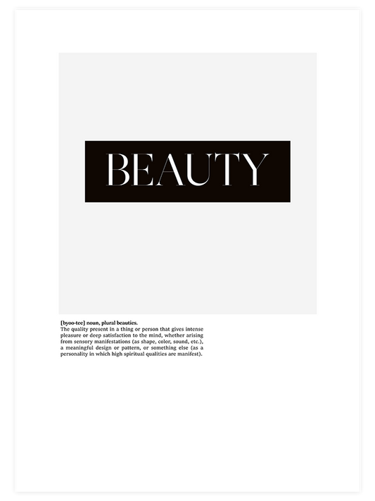 Beauty Poster - Giclée Baskı
