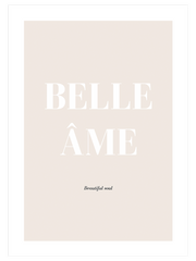 Belle Âme Poster - Giclée Baskı