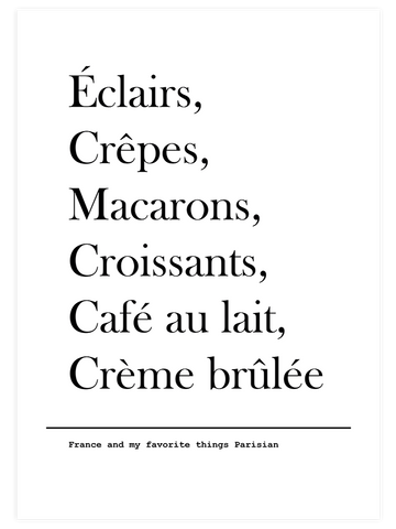 Best Of Paris - Art Print