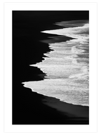 Black Beach - Art Print