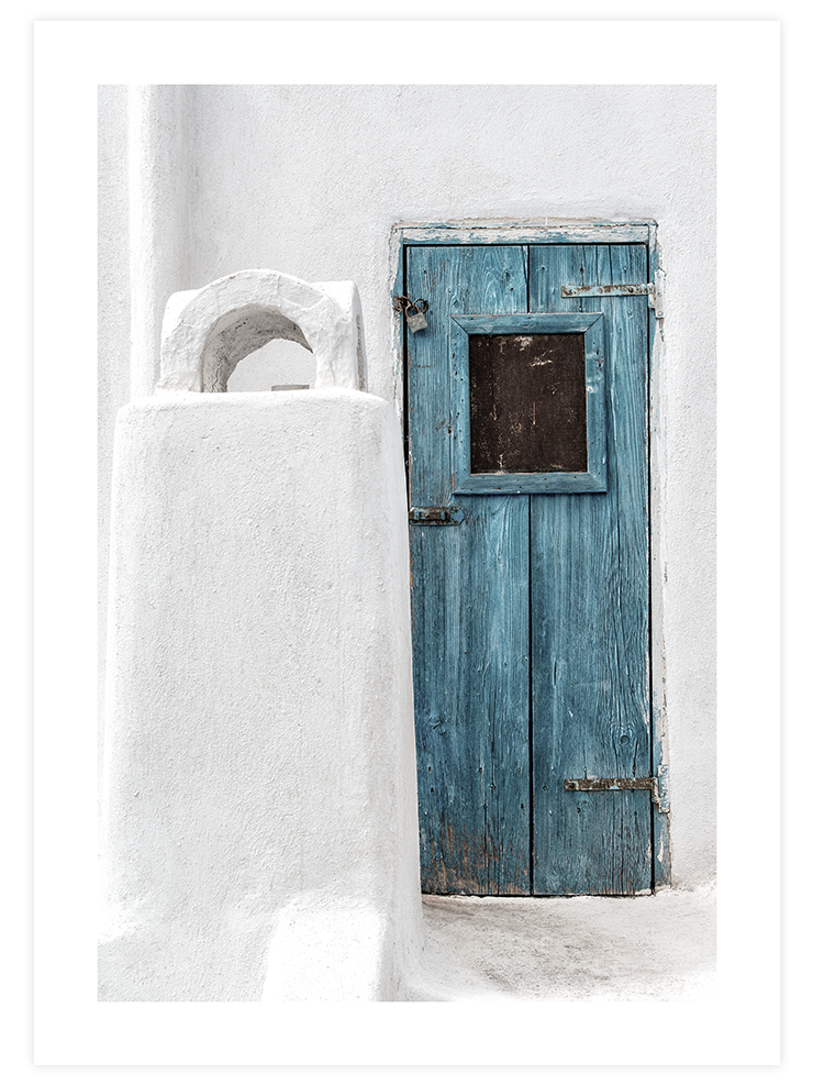 Blue Door - Art Print Fotoğraflar Poster