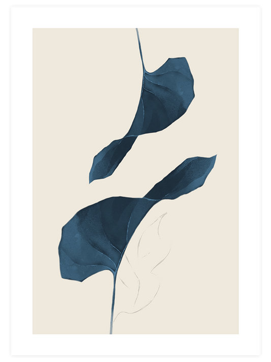 Blue Marine N2 - Art Print