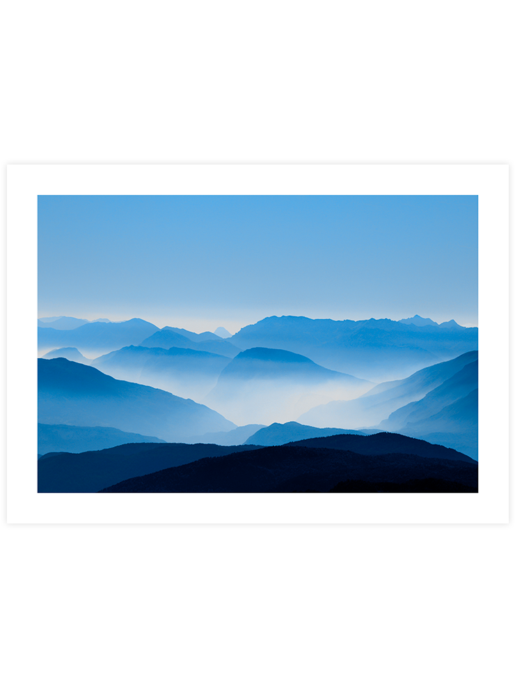 Blue Mountains - Art Print Fotoğraflar Poster