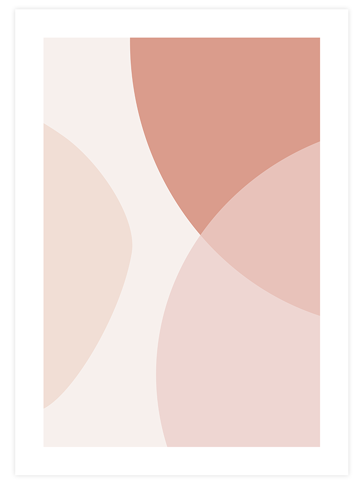 Bold Shapes N1 - Art Print