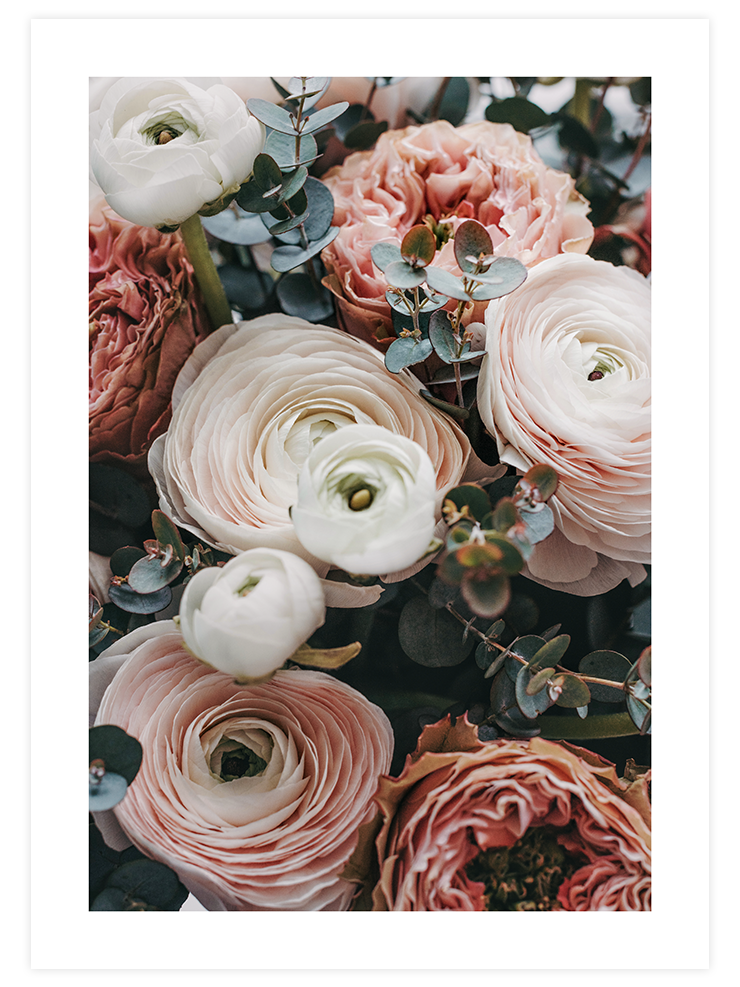 Bouquet De Fleurs - Art Print Fotoğraflar Poster