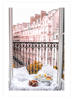 Breakfast In Paris - Art Print