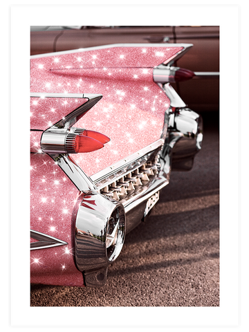 Bright Cadillac - Art Print