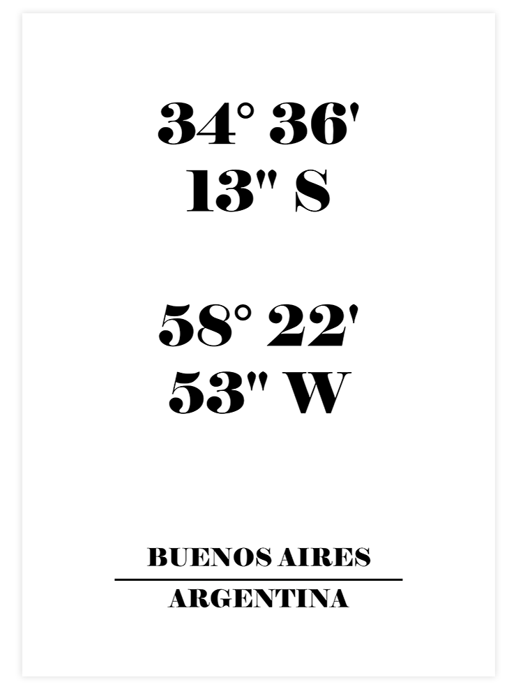 Buenos Aires Argentina - Art Print