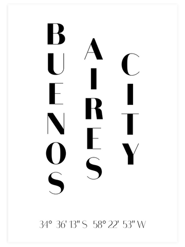 Buenos Aires City - Art Print