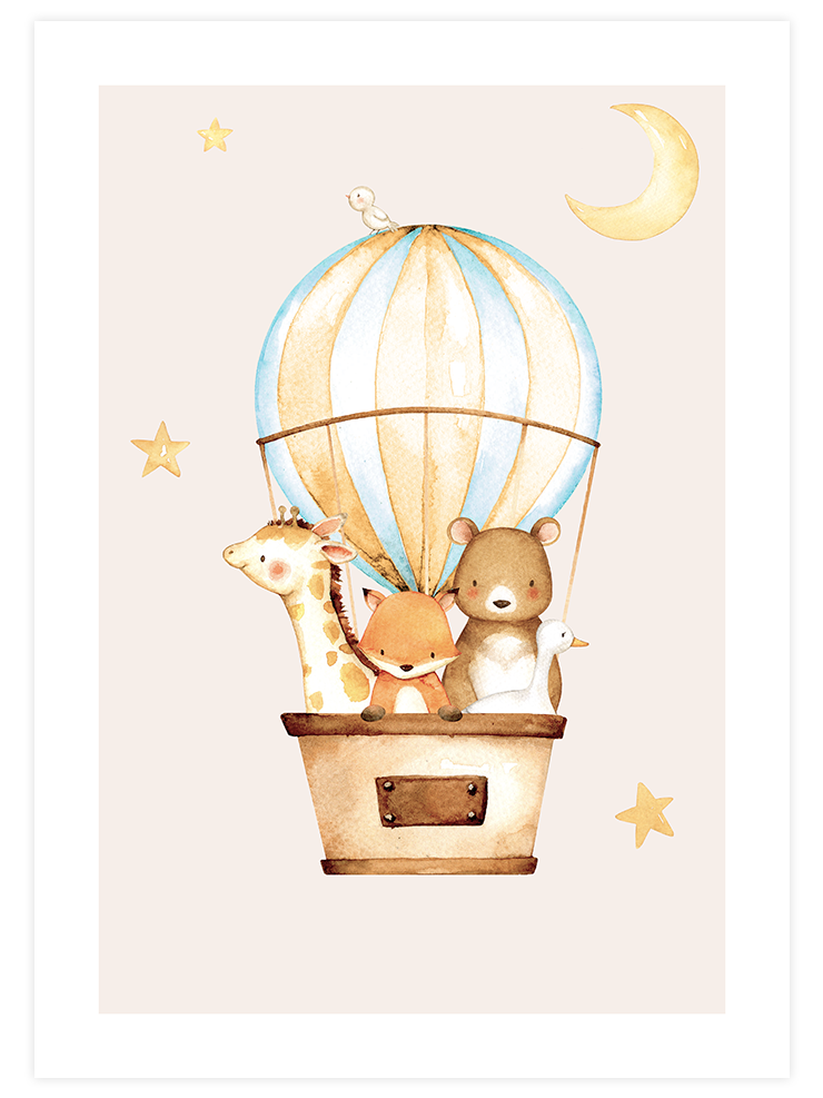 Bulutlarda - Art Print