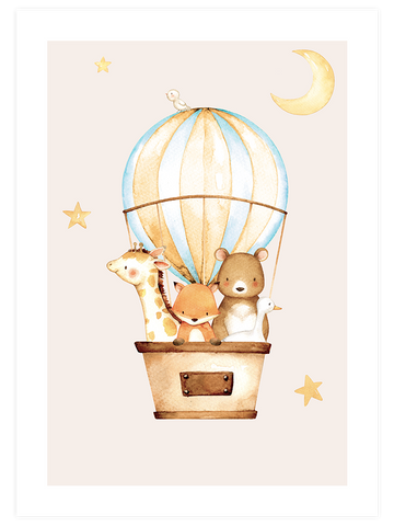 Bulutlarda - Art Print