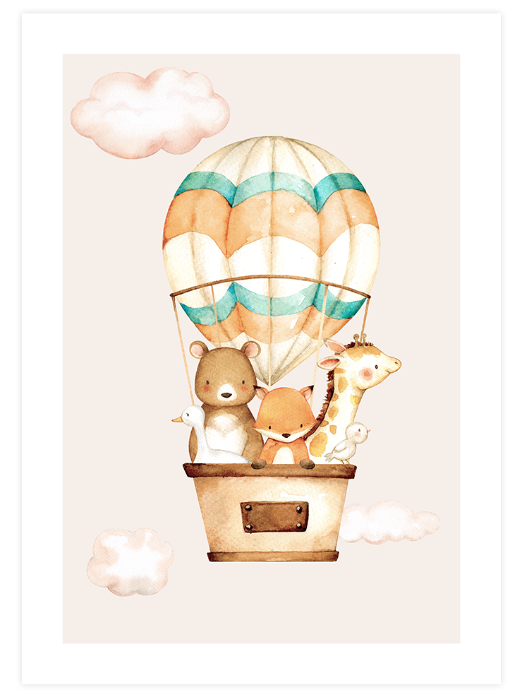 Bulutlarda N4 - Art Print