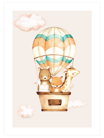 Bulutlarda N4 - Art Print