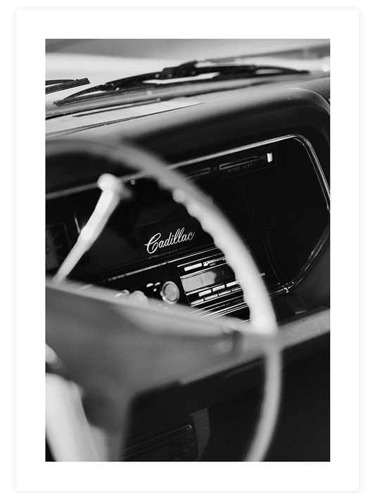 Cadillac Poster - Giclée Baskı