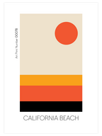 California Beach - Art Print