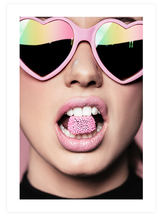 Candy Pop Poster - Giclée Baskı
