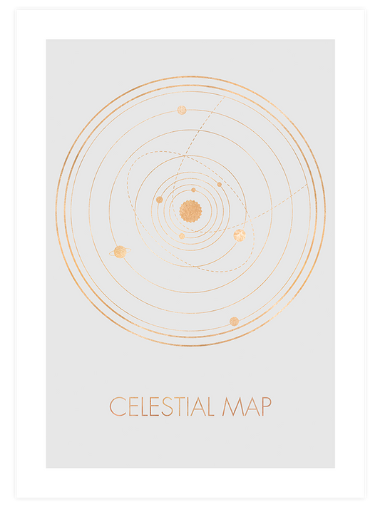 Celestial Map - Fine Art Poster