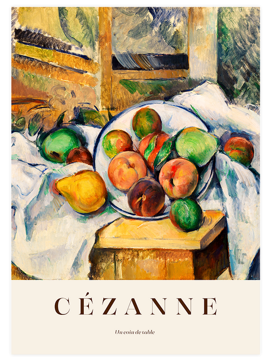 Cezanne A Table Corner - Art Print
