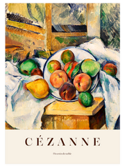 Cezanne A Table Corner - Fine Art Poster