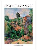 Cezanne Bibemus Quarry - Art Print