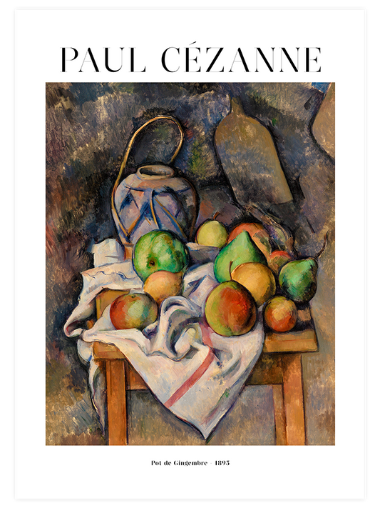 Cezanne Ginger Jar - Art Print