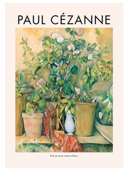Cezanne Potted Plants - Fine Art Poster