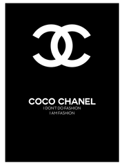 Coco Chanel Fashion N2 Poster - Giclée Baskı