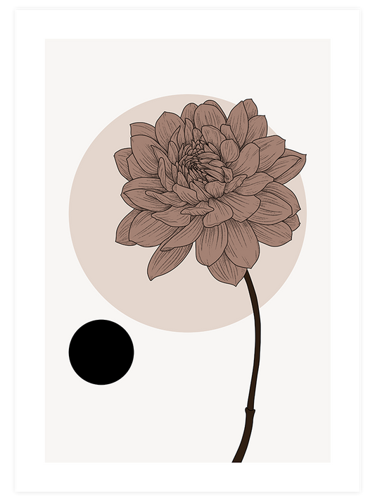 Çiçek N1 - Art Print