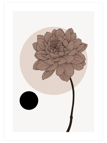 Çiçek N1 - Art Print