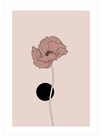 Çiçek N2 - Art Print