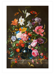 Çiçekli Vazo - Fine Art Poster