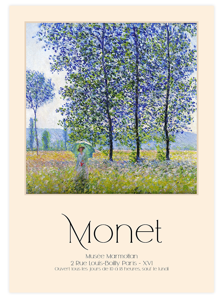 Claude Monet Afiş N3 - Art Print Ürün ana görseli