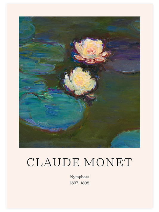 Claude Monet Nympheas - Fine Art Poster