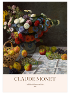 Claude Monet Still Life - Art Print