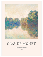 Claude Monet The Seine At Giverny - Art Print