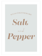 Salt And Pepper - Art Print