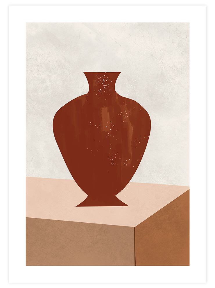Çömlek 1 - Art Print Sanatsal Poster