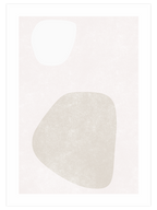 Creamy Shapes - Art Print