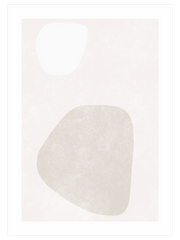 Creamy Shapes - Fine Art Poster