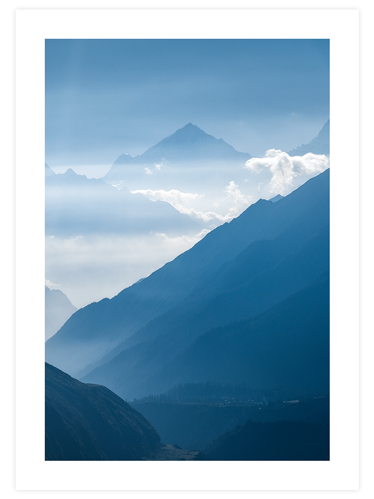 Dağ Manzarası N2 - Art Print Fotoğraflar Poster