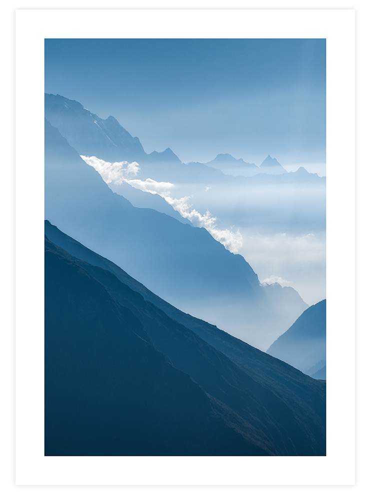 Dağ Manzarası N1 - Art Print Fotoğraflar Poster