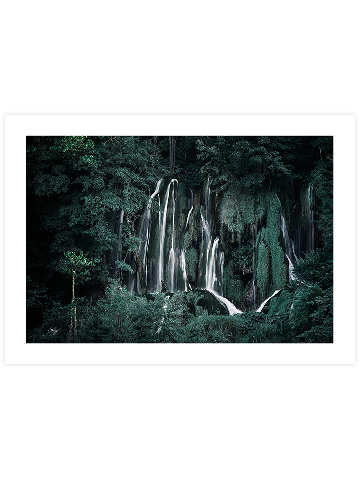 Dağ Şelalesi N1 - Art Print Fotoğraflar Poster