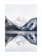 Dağın Yansıması - Art Print