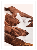 Dağlar Tepeler N2 - Art Print